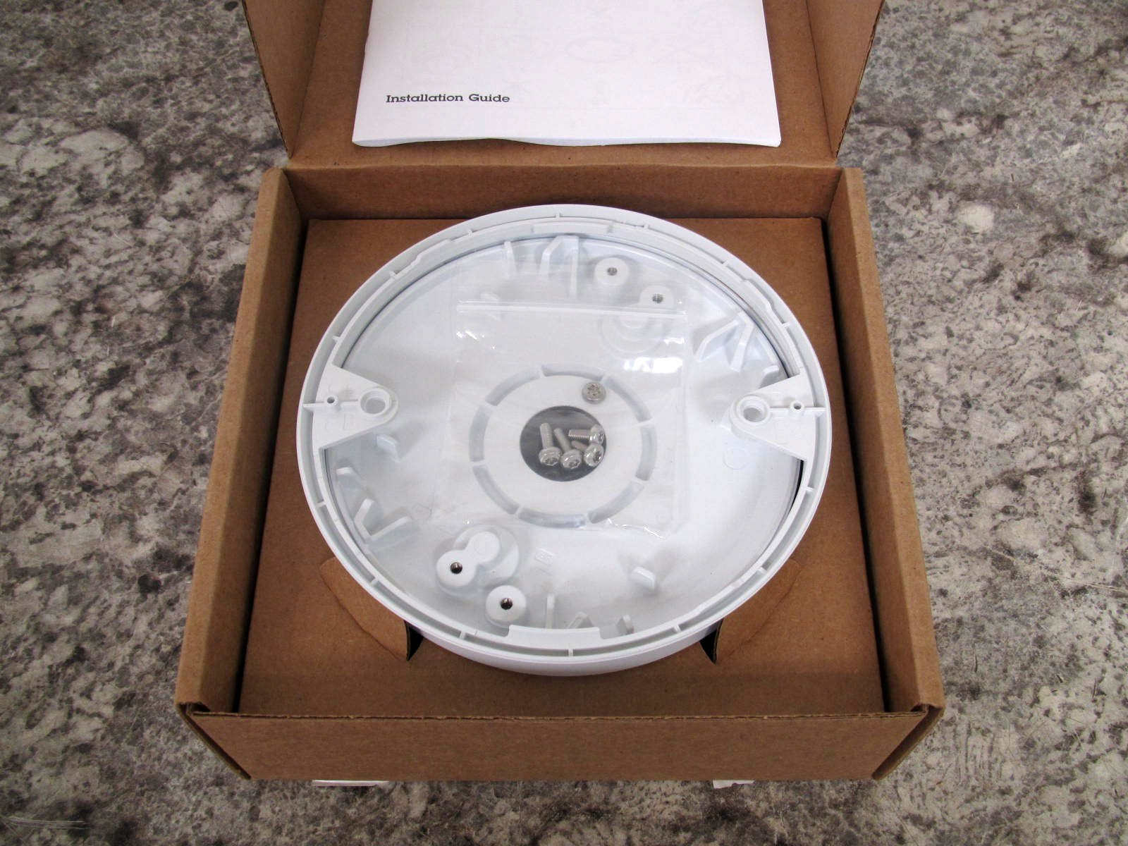 New Axis T94K01D / 5505-081 White Dome Security Camera Pendant Kit Free Shipping