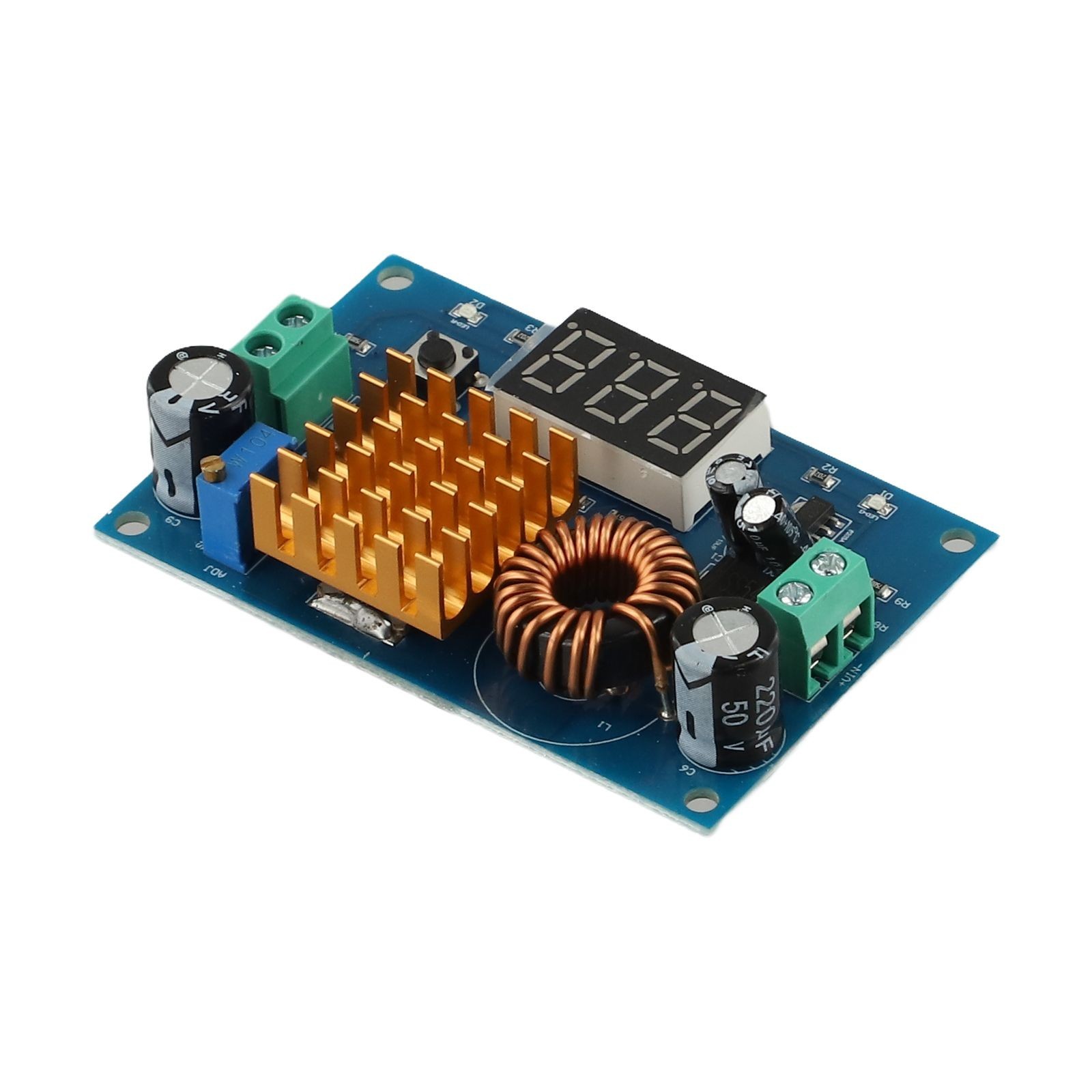 Step Up Voltage Module for Solar Panel Regulation Input from Li ion Battery