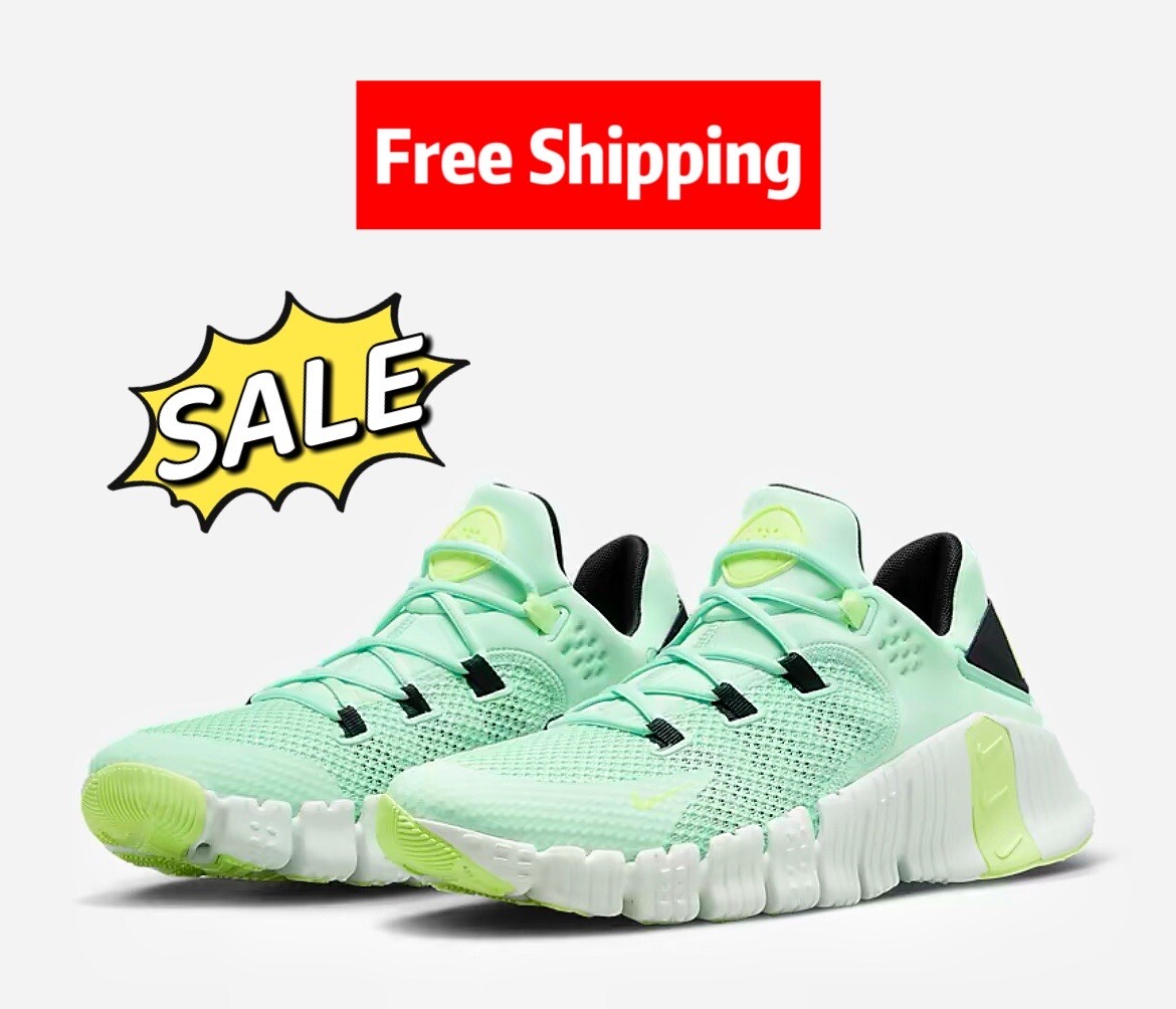 🔥Nike Free Metcon 4 Mint Foam Ghost Green White CT3886-300 Size 12-14