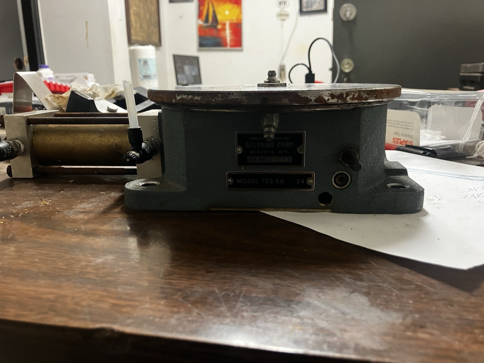 Allenair rotary indexer