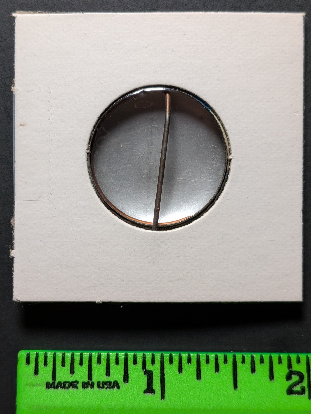 Vintage 1950's Plane Cutlass Pinback Pin