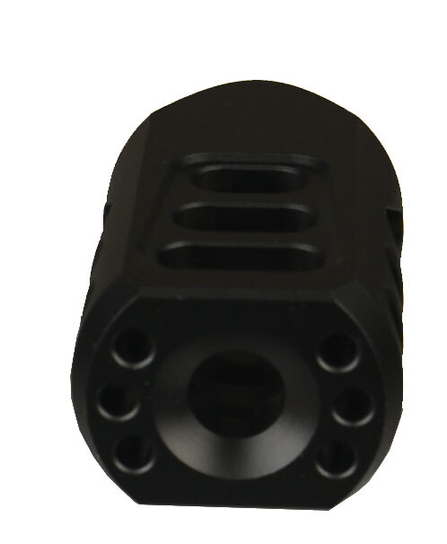 9 mm 5/8x24 5/8-24 TPI Low Concussion Tanker Muzzle Brake Compensator For 9mm