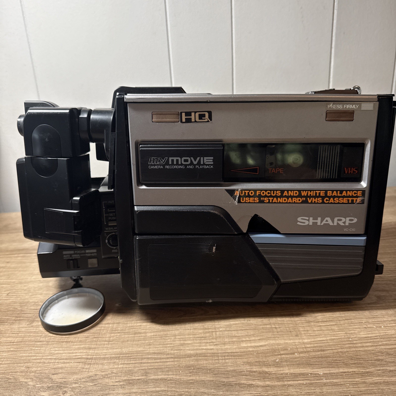 Vintage Sharp VC-C10 Camcorder For Parts Or Repair VC-C10U