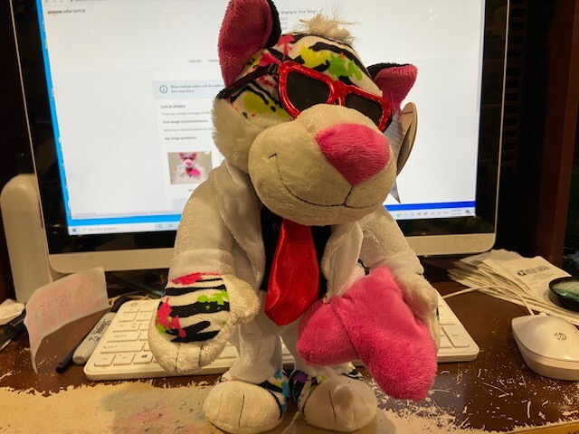 Valentine Dancing Tiger Singing to "One Thing".