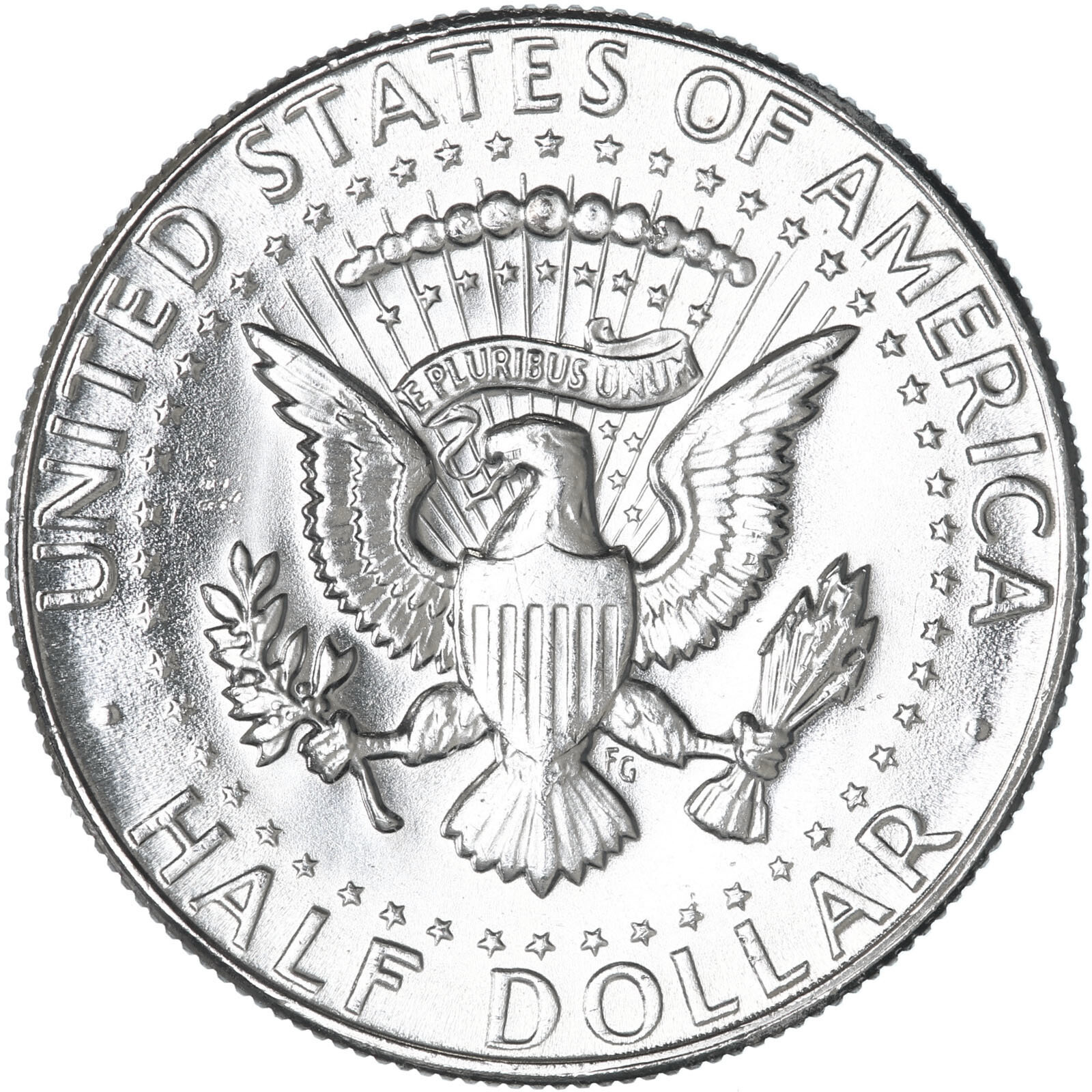 1970 D Kennedy Half Dollar 40% Silver Brilliant Uncirculated