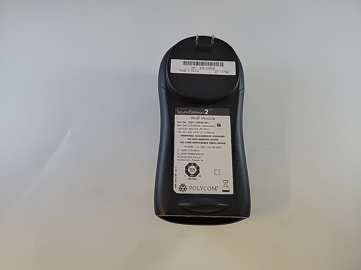 POLYCOM WALL MODULE SOUNDSTATION 2 2201-16020-601
