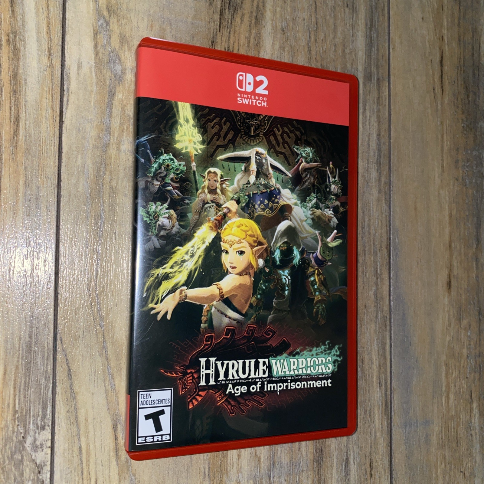 Hyrule Warriors: Age of Imprisonment  (Nintendo Switch 2) Case Only NO GAME