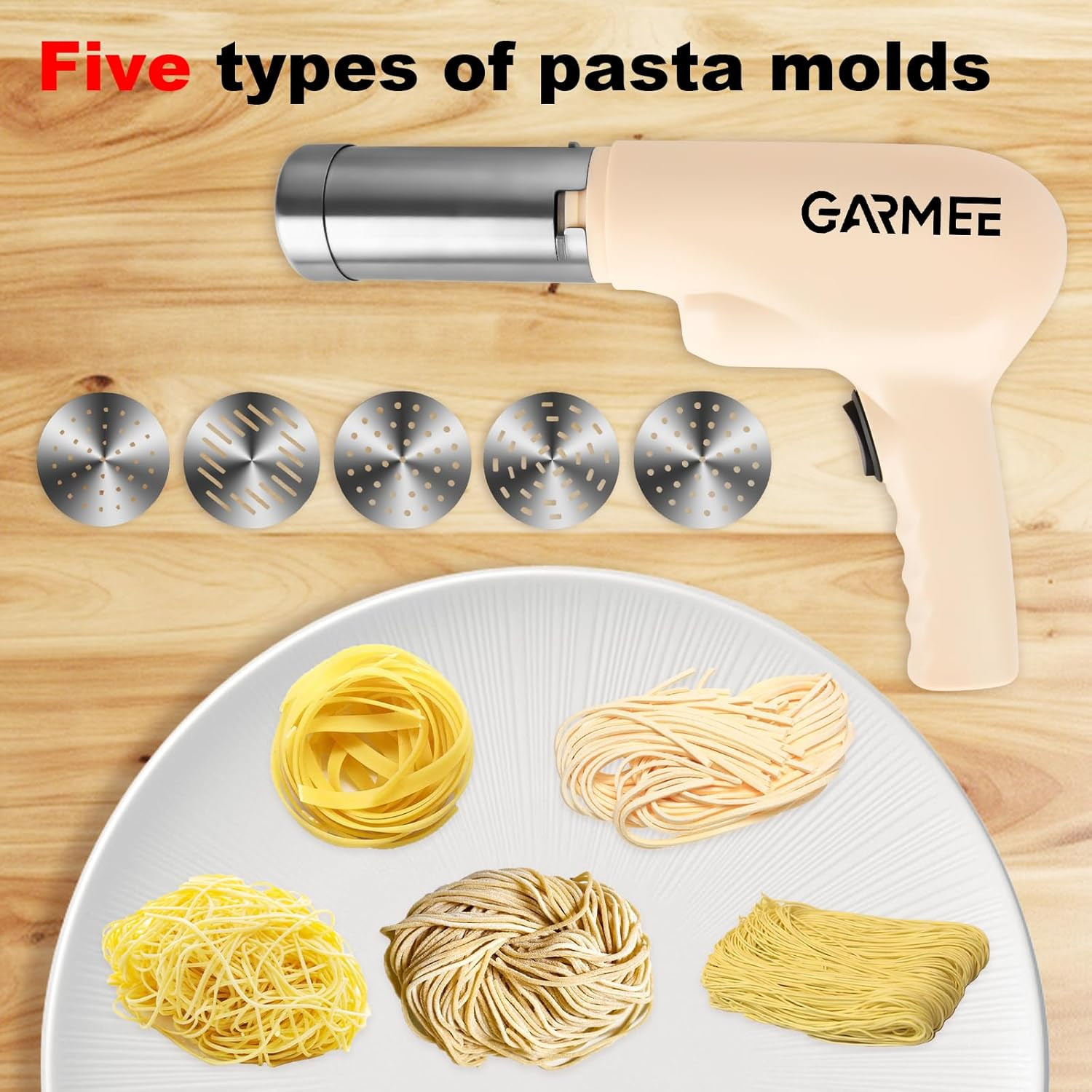 Electric Pasta Maker Machine Noodle Maker - Automatic Spaghetti Maker Pasta Roll