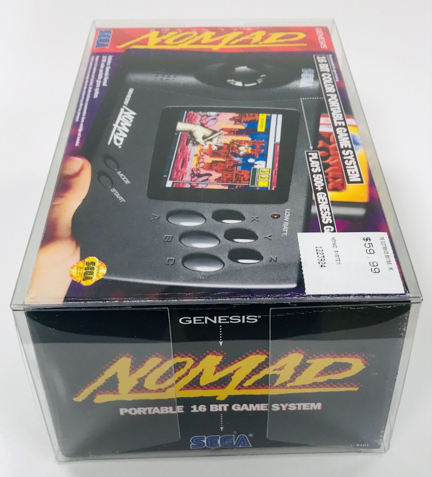 1 Box Protector for SEGA NOMAD Console Boxes! Custom Made Clear Display Case