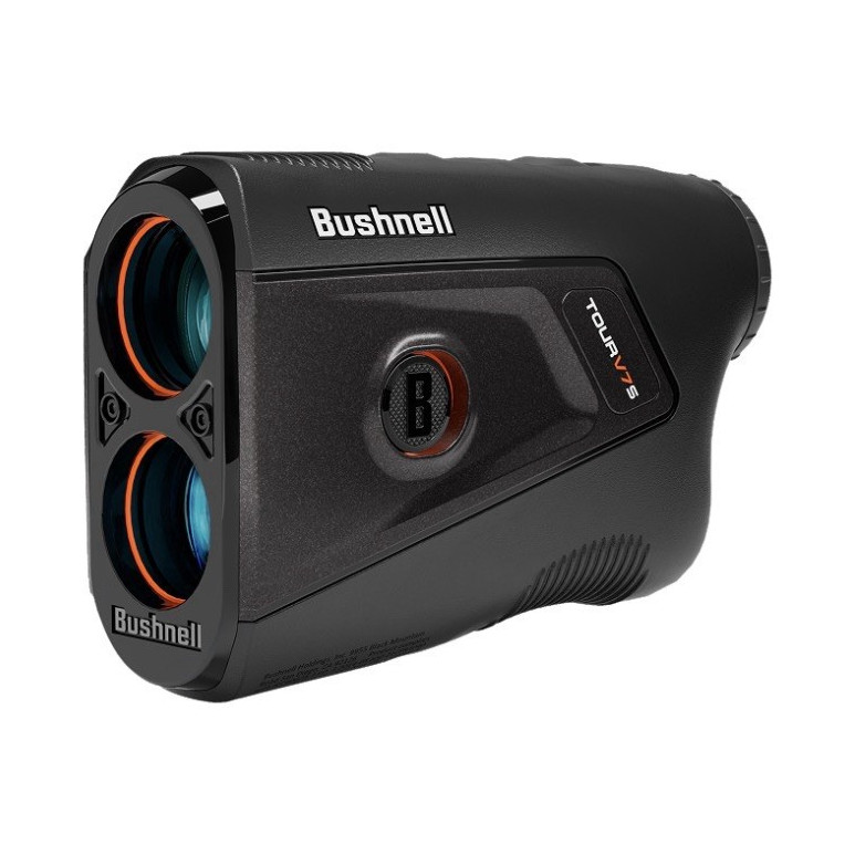 Bushnell Tour V7 S Golf Laser Rangefinder, Magnetic Grip, Black, NO CASE