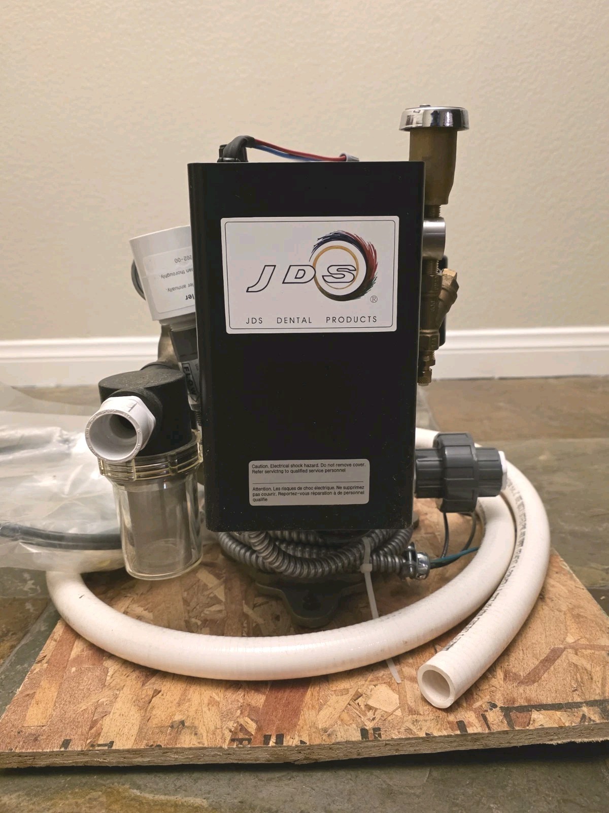 JDS Dental JVBS10 Wet Ring Dry Dental Vacuum System for Dental Laboratory