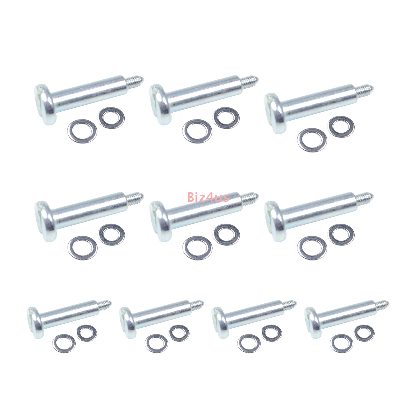 10PCS Vertical Stand Base Bottom Screws Replacement Parts For PS5 Game Machine