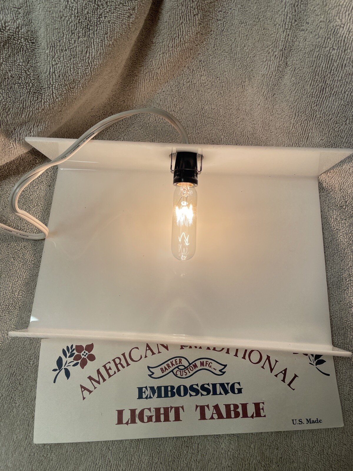 AMERICAN TRADITIONAL Embossing Light Table Scrapbooking Stamping