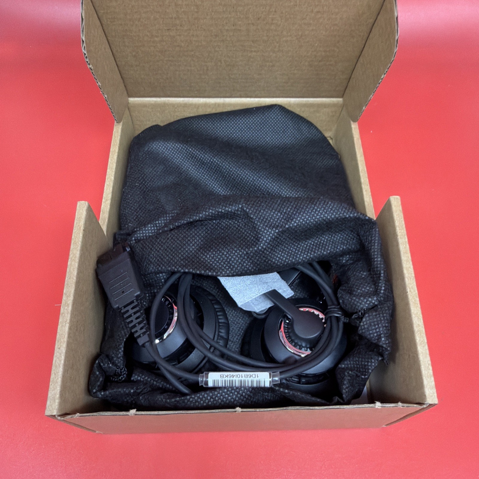 Jabra Biz 2400 II Duo NC Headset - Black Ear-Cup (Over the Ear) 2489-820-209 USB