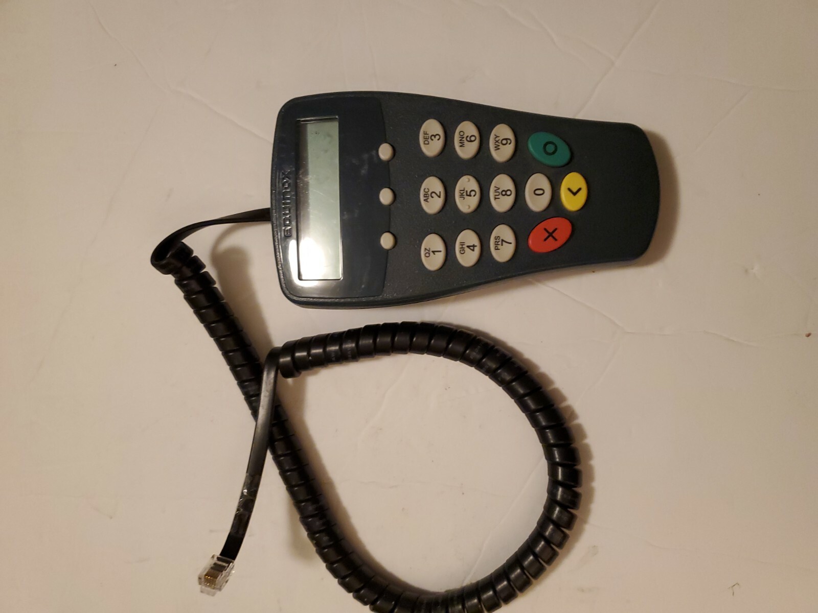 Equinox Pin Pad P1300  With Cable  Dark Gray no other accessories included
