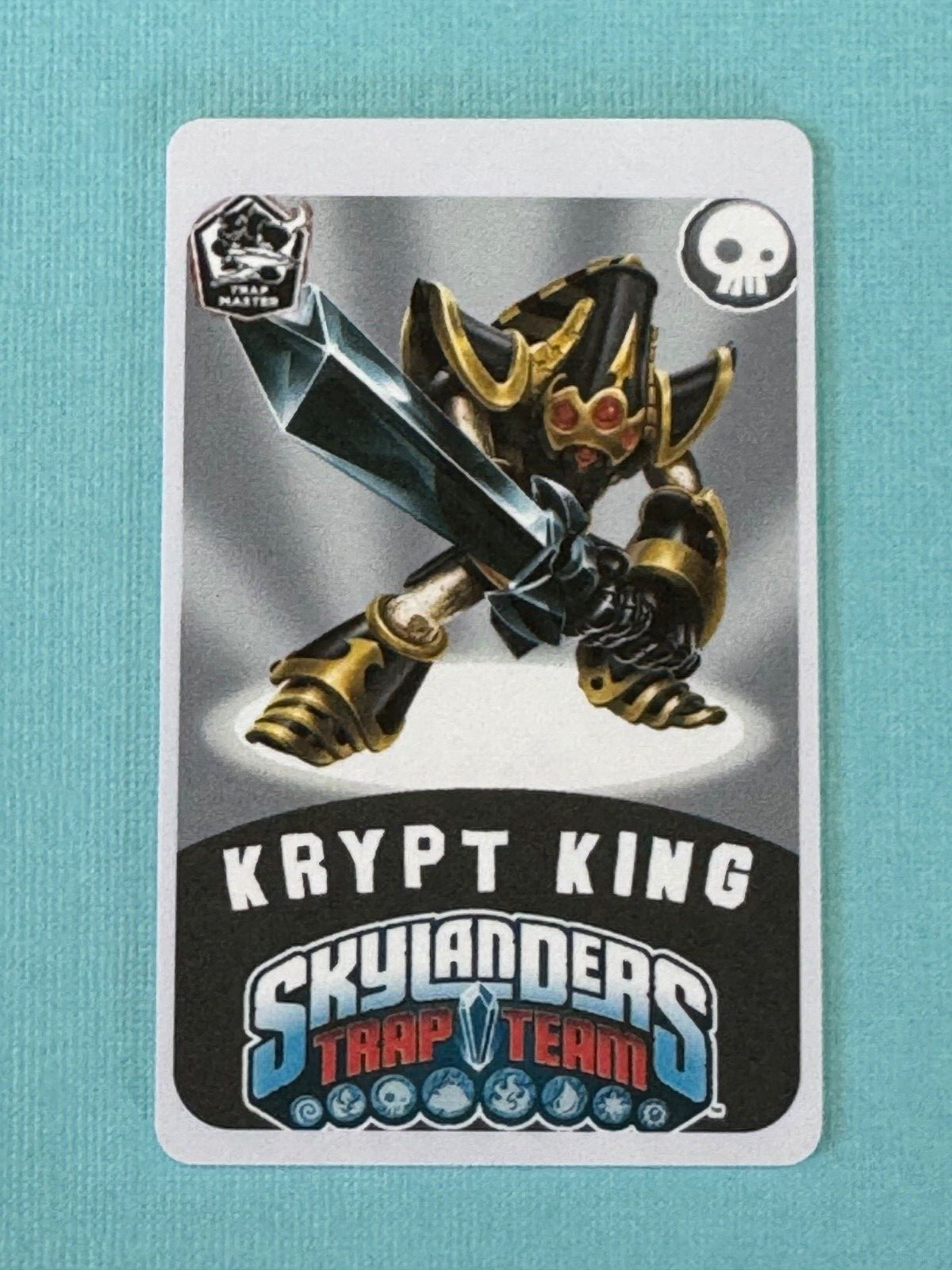 Skylanders Trap Team Master Krypt King NFC Card