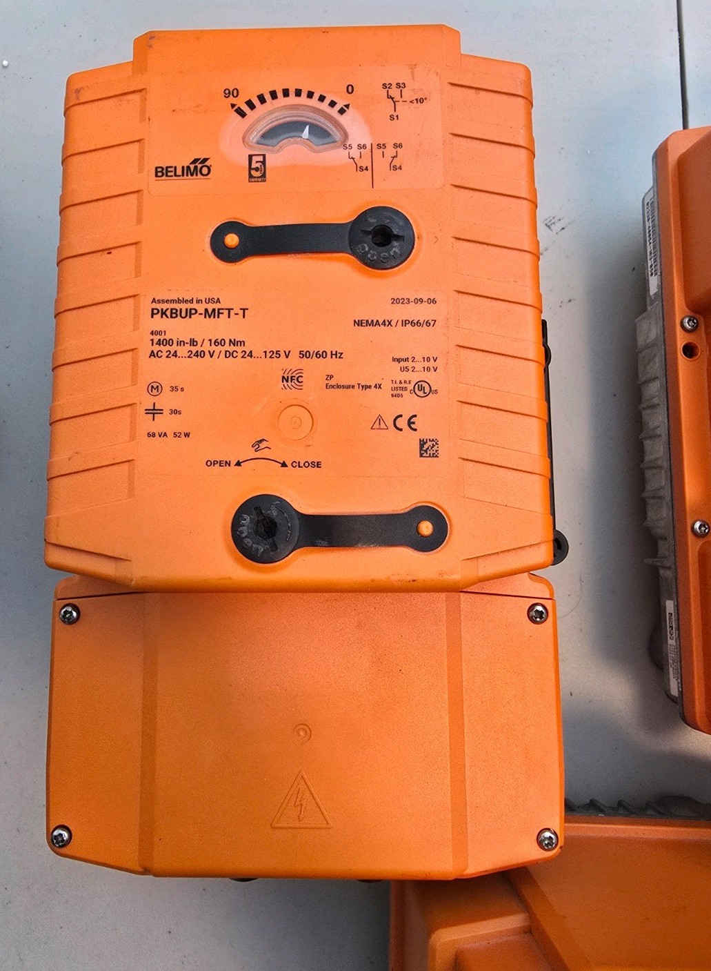 Belimo Damper Actuator PKBUP-MFT-T USED