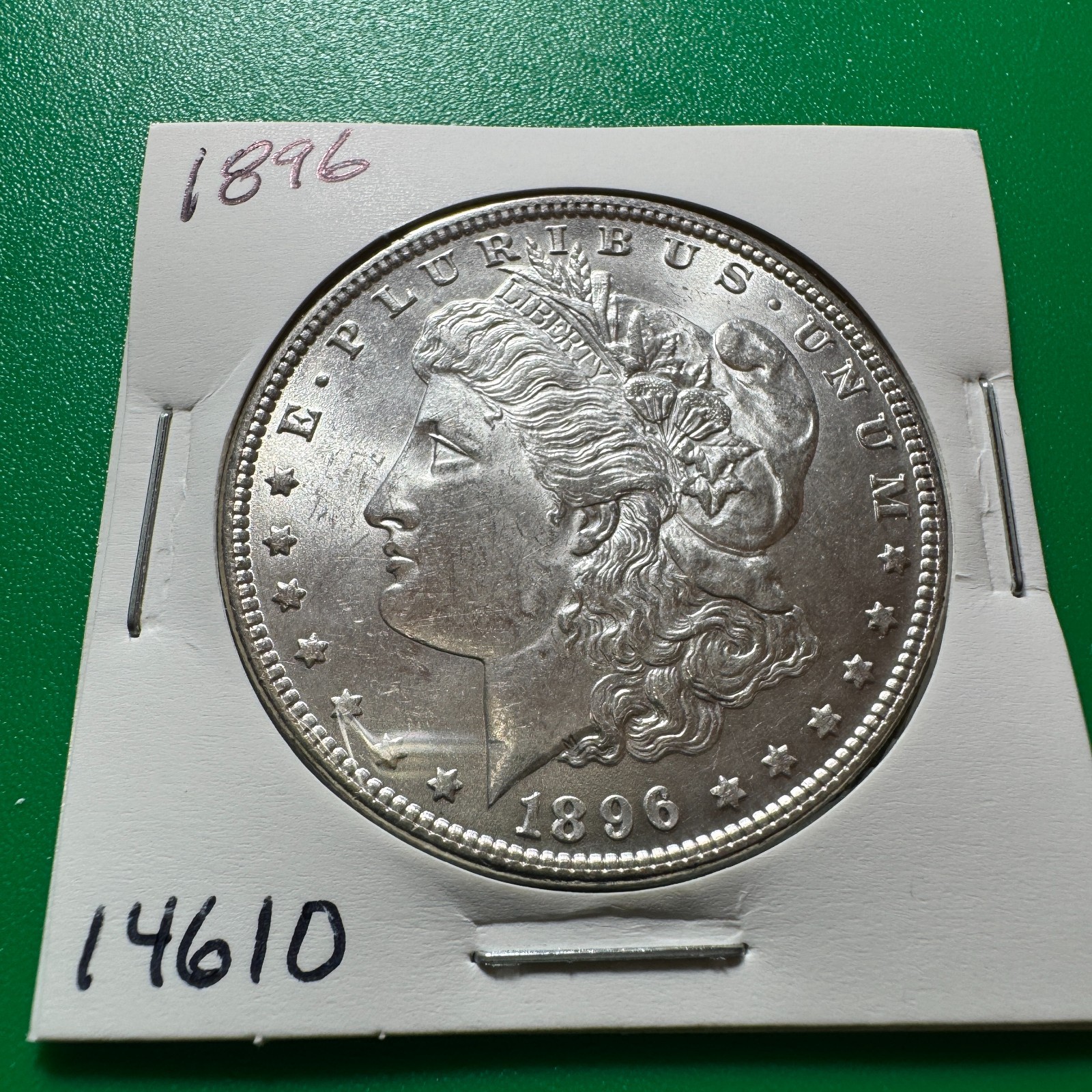 1896 Morgan Silver Dollar 14610
