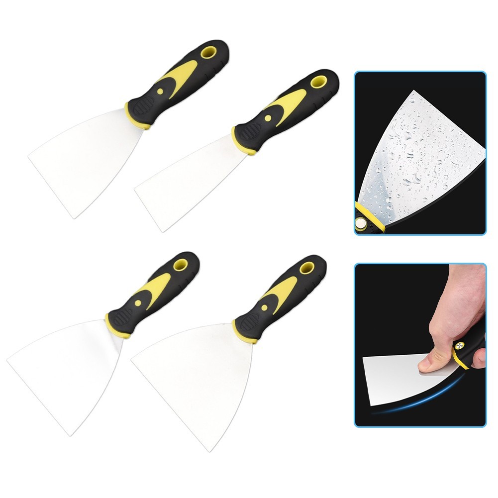 Reliable Stainless Steel Putty Cutter for Crack Repair and Hole Filling