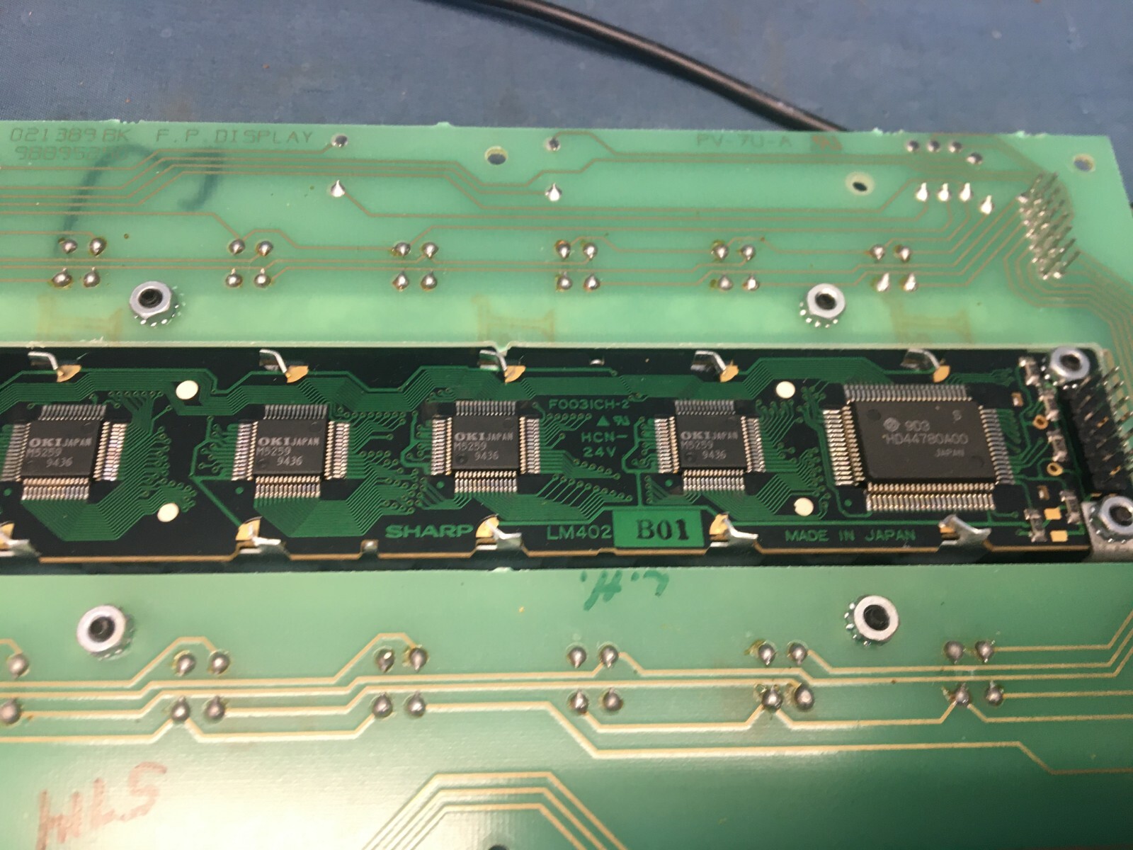 Peavey DPM-3se Keyboard Digital Display with Circuit Board