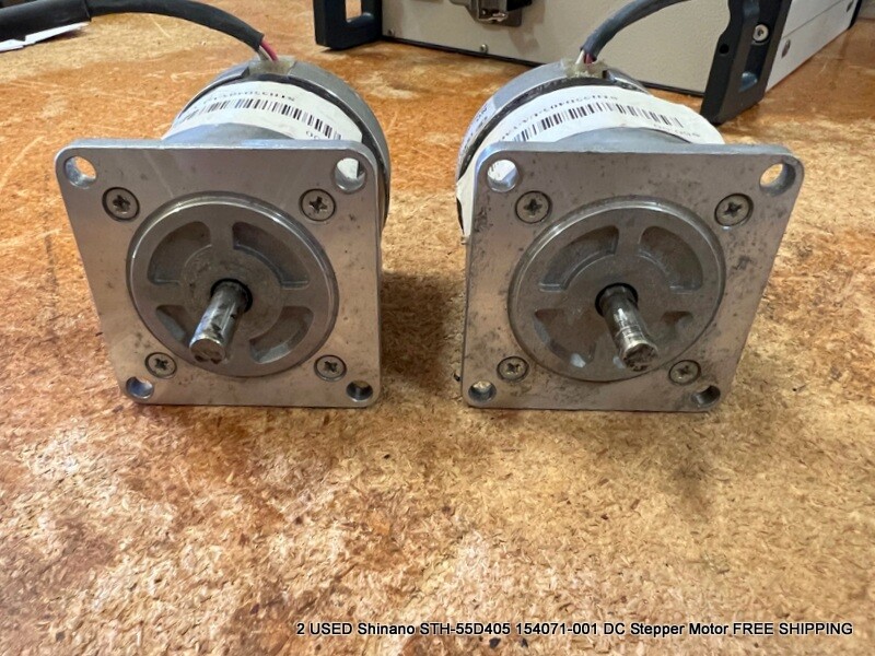 2 USED Shinano STH-55D405 154071-001 DC Stepper Motor FREE SHIPPING