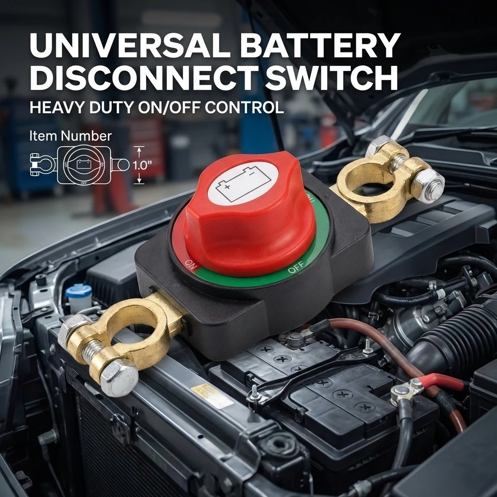 Top Post Battery Disconnect Switch Battery Disconnect Switch 3rd Gen Battery Kil