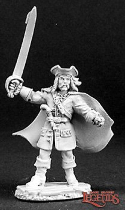 Dark Heaven Legends Reaper 03144 Captain Willmont Silver