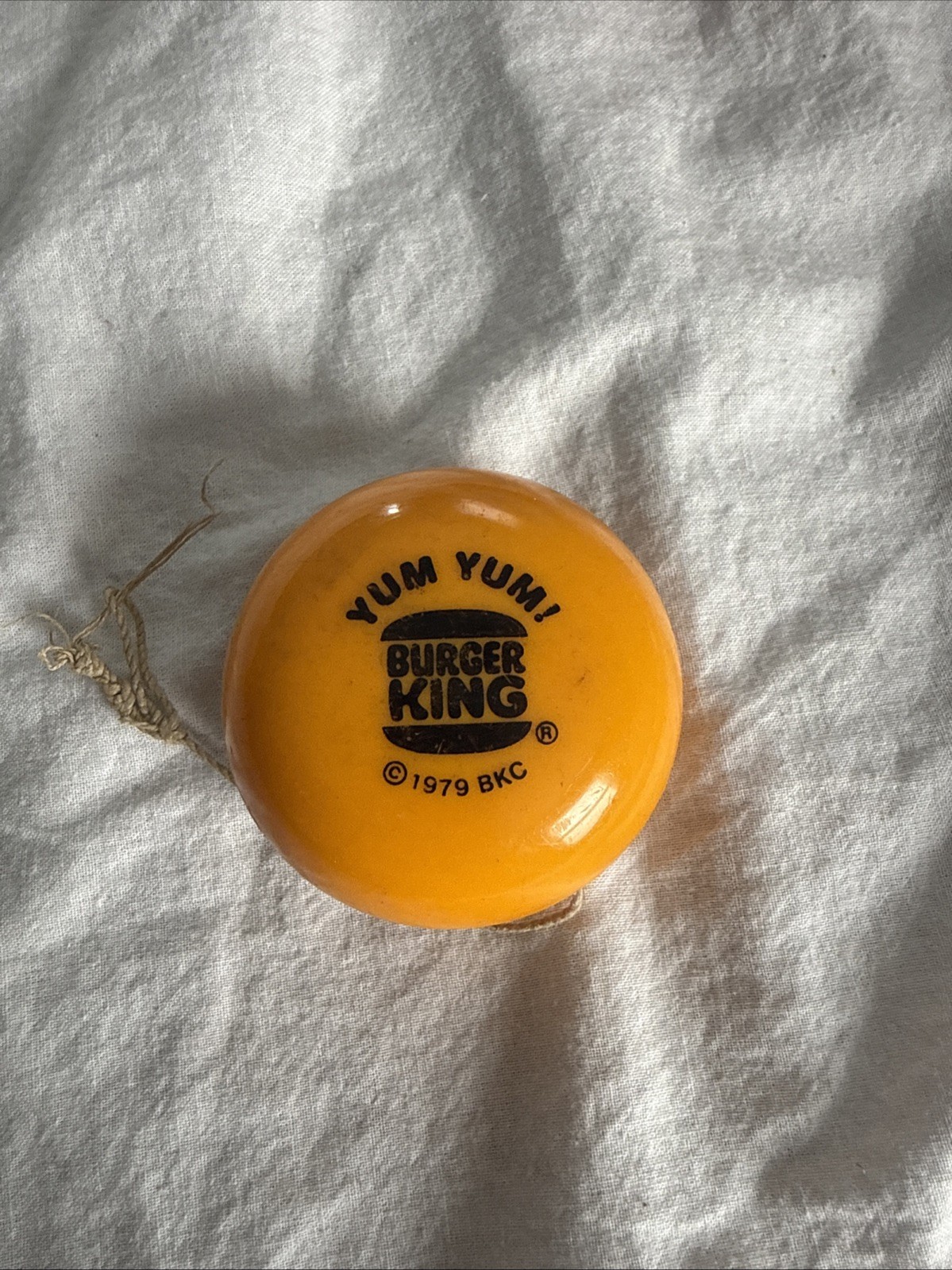 Vintage BURGER KING 1979 Duncan Imperial Yum Yum YoYo Made USA Yo Yo BKC