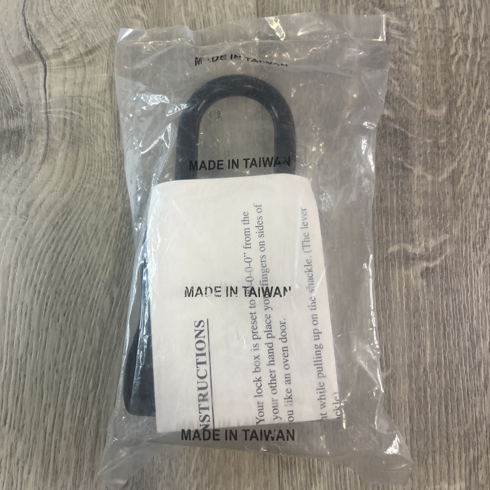 Vault Locks 4 Digit Numeric Combination Lock Box Black Alloy Steel MFSUPPLY
