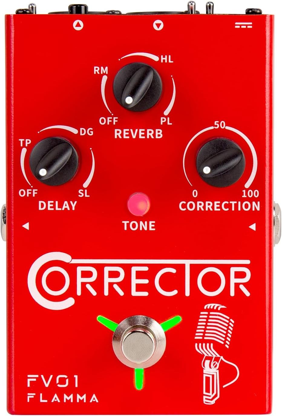 FLAMMA FV01 Vocal Effects Processor Pitch Correction