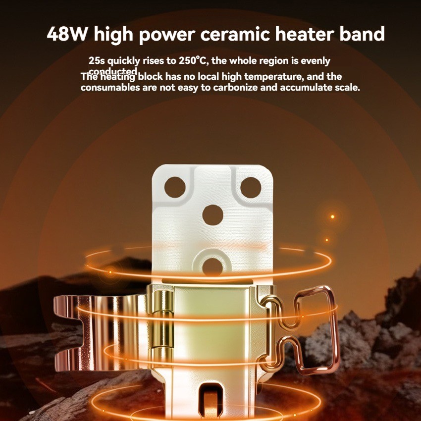 Hotend Heating Assembly Kit For P2S Series 3D Printer Hot End Heating Component