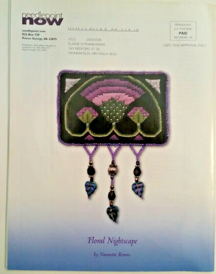 Needlepoint Now mags, 1999-2017, $3 each, choose issues, so much inside each one