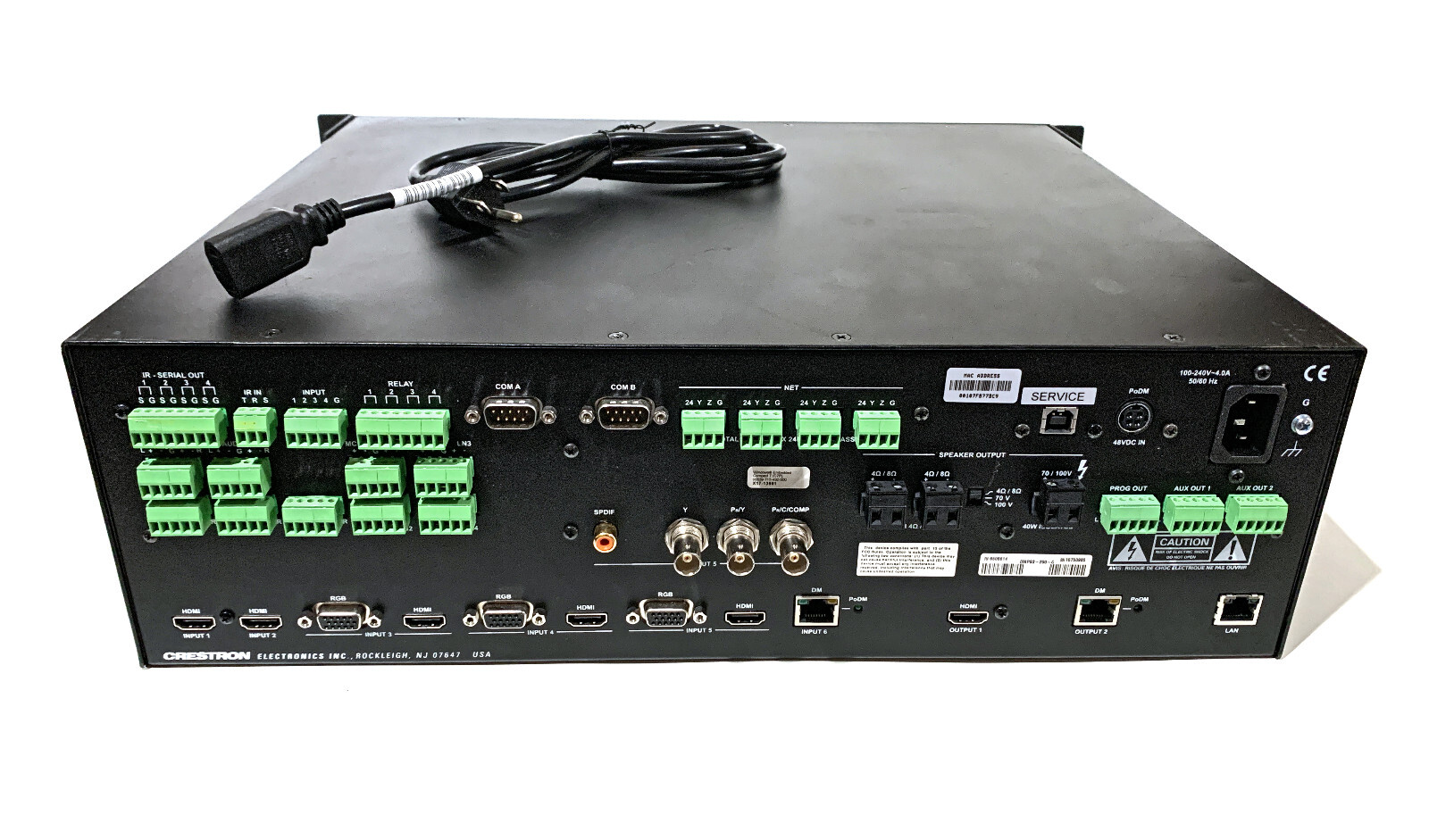Crestron 3-Series DMPS3-200-C Digital Media Presentation System Tested & Updated
