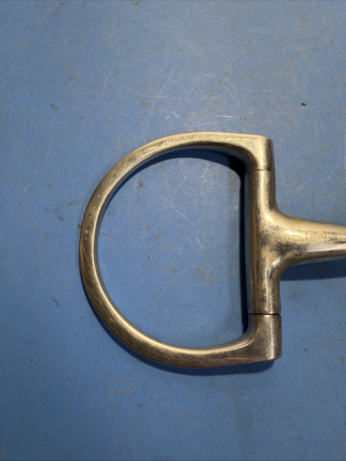 Korsteel Stainless Hunter Dee Oval Link Snaffle Bit 5inch