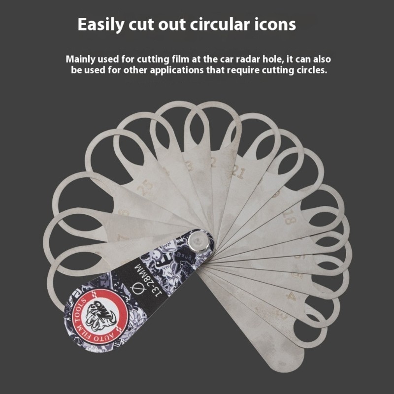 Circle Cut Template Parking Sensor Cutter Tool Hole Cutting Aid
