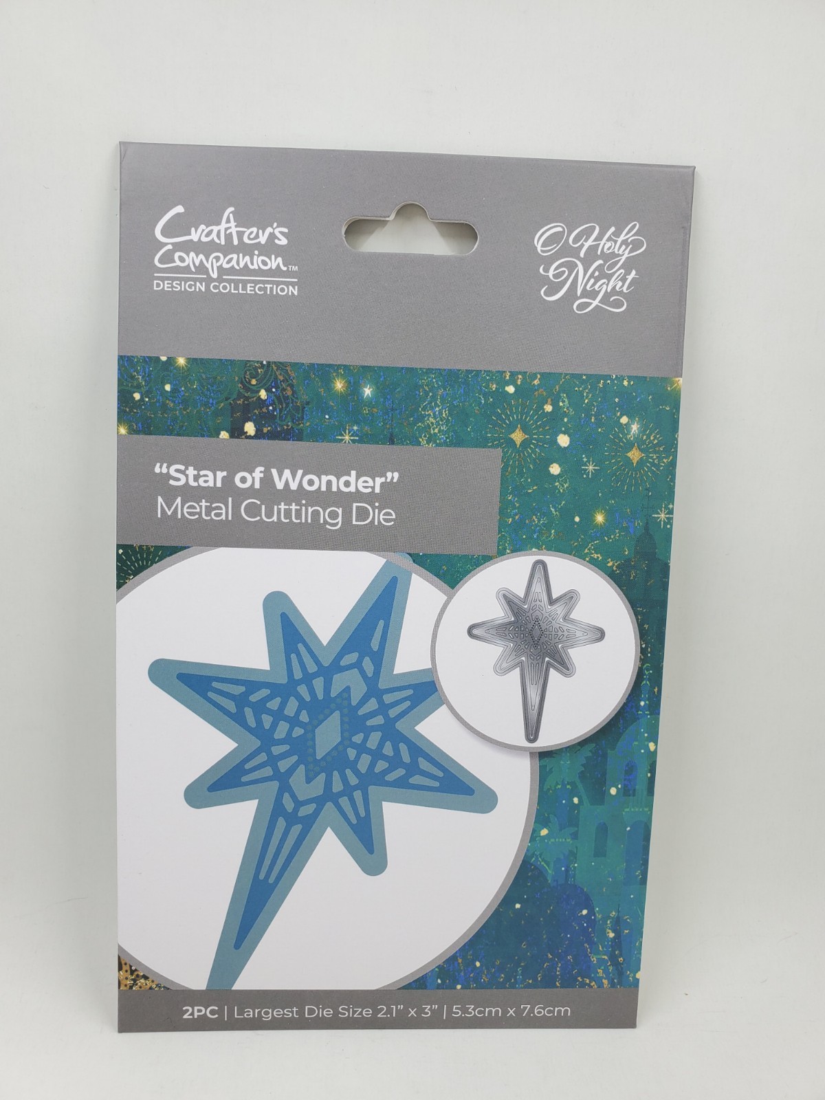 CCH3 Crafters Companion O Holy Night Star Of Wonder Metal Dies 2pc New