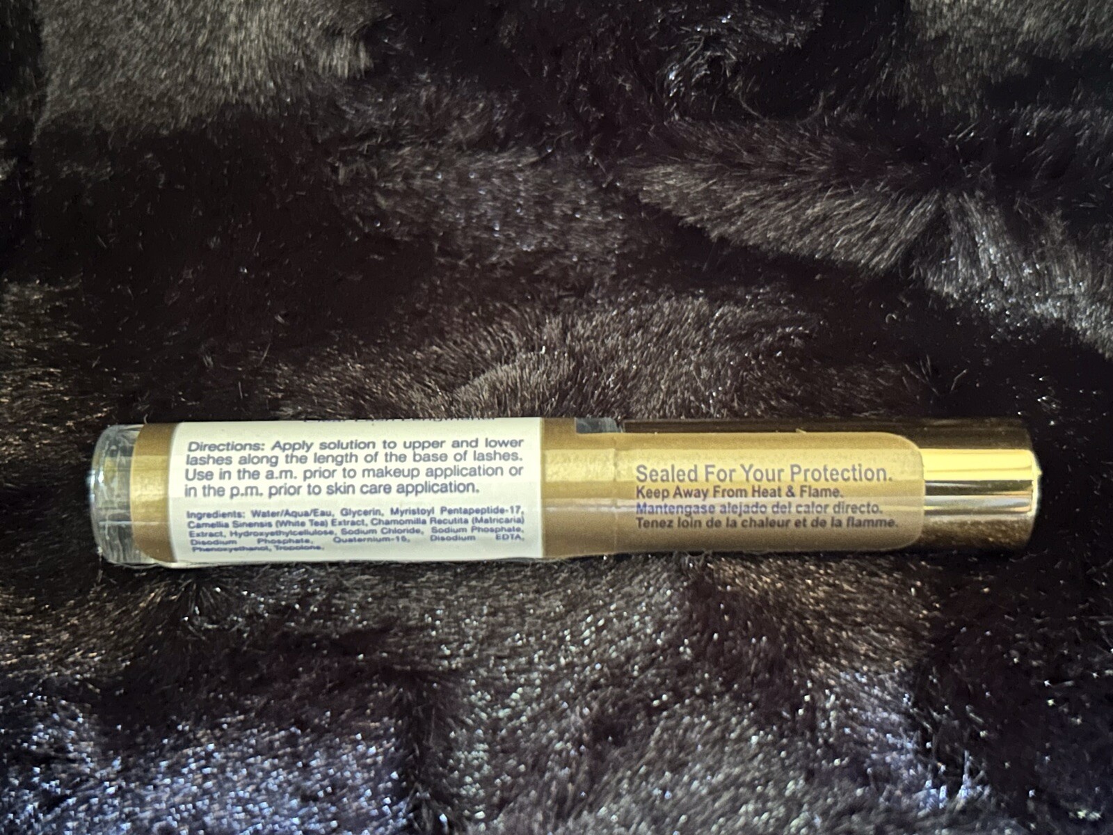 SENEGENCE Senederm Solutions LASH EXTEND New/Sealed GROWTH SERUM Black