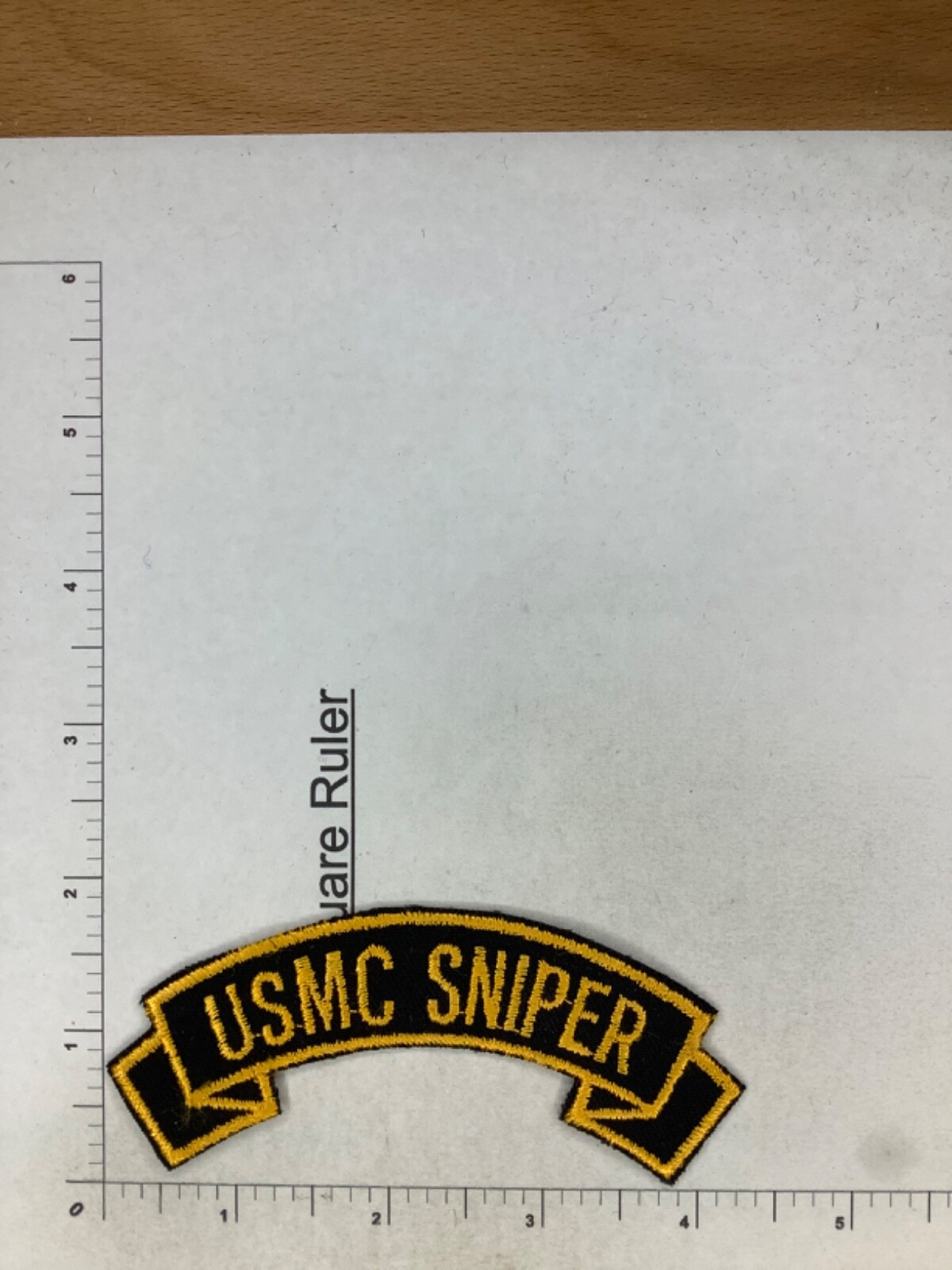 USMC SNIPER TAB PATCH