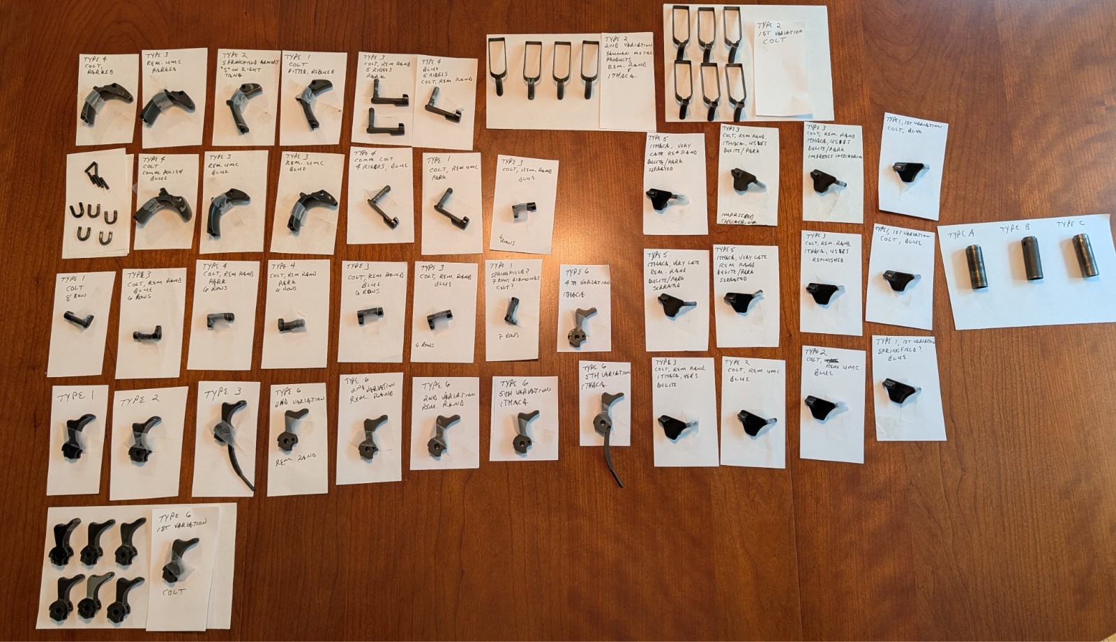 1911 parts, WWI & WWII