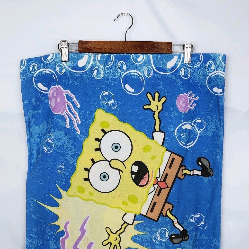 Y2K Nickelodeon Spongebob Squarepants Pillowcase 2001