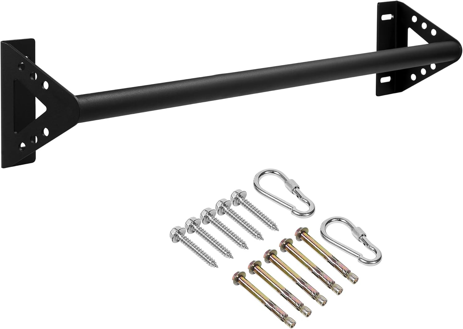 Wall Mounted Doorway Pull Up Bar, Heavy Duty Strength Training Pull-Up Bars for