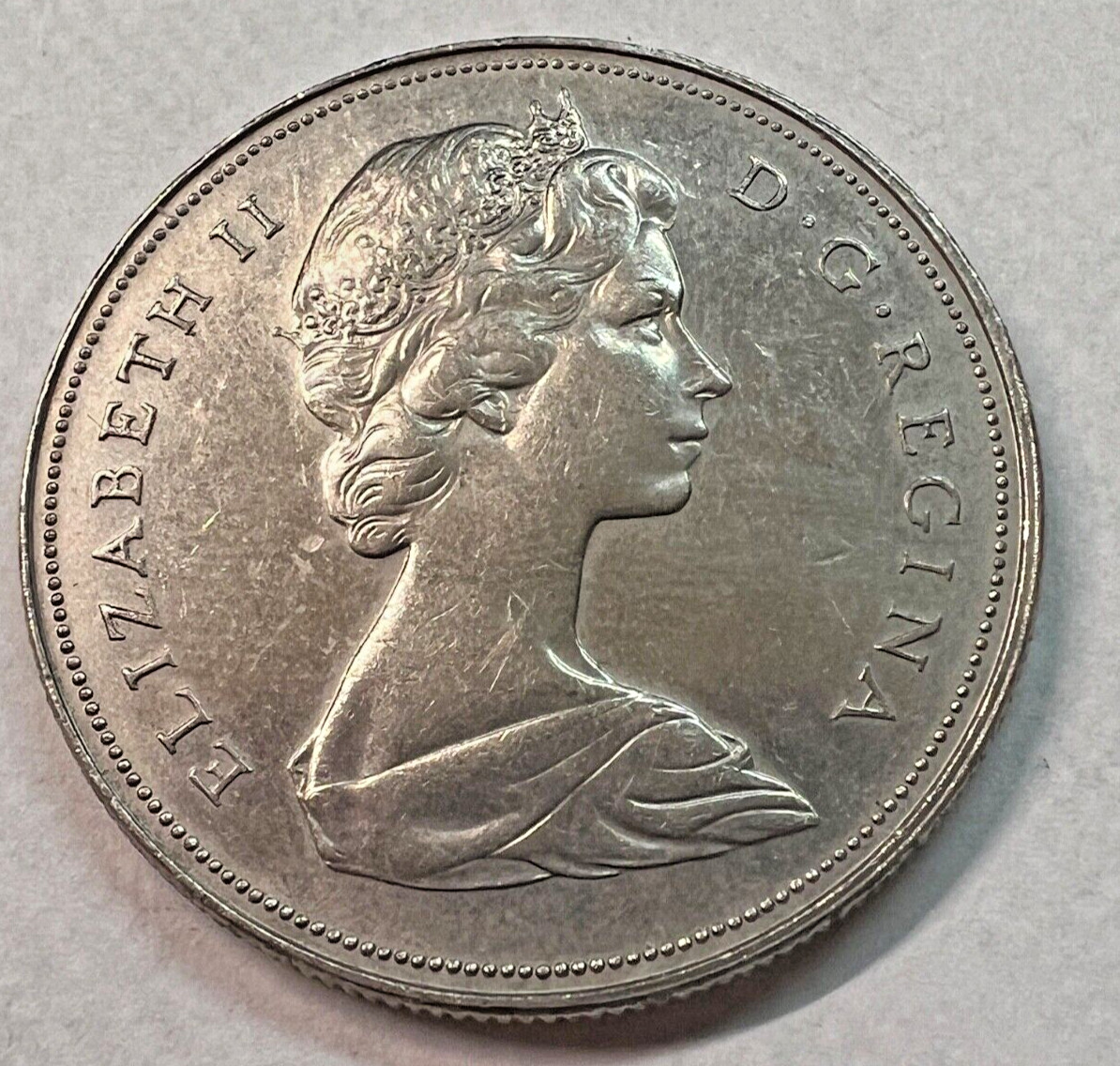 1969 Canadian Dollar Proof-Like Coin circulated