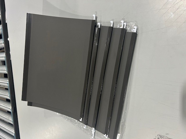 GENERIC PACK OF 5 GRAY FILE HOLDERS - GRAY