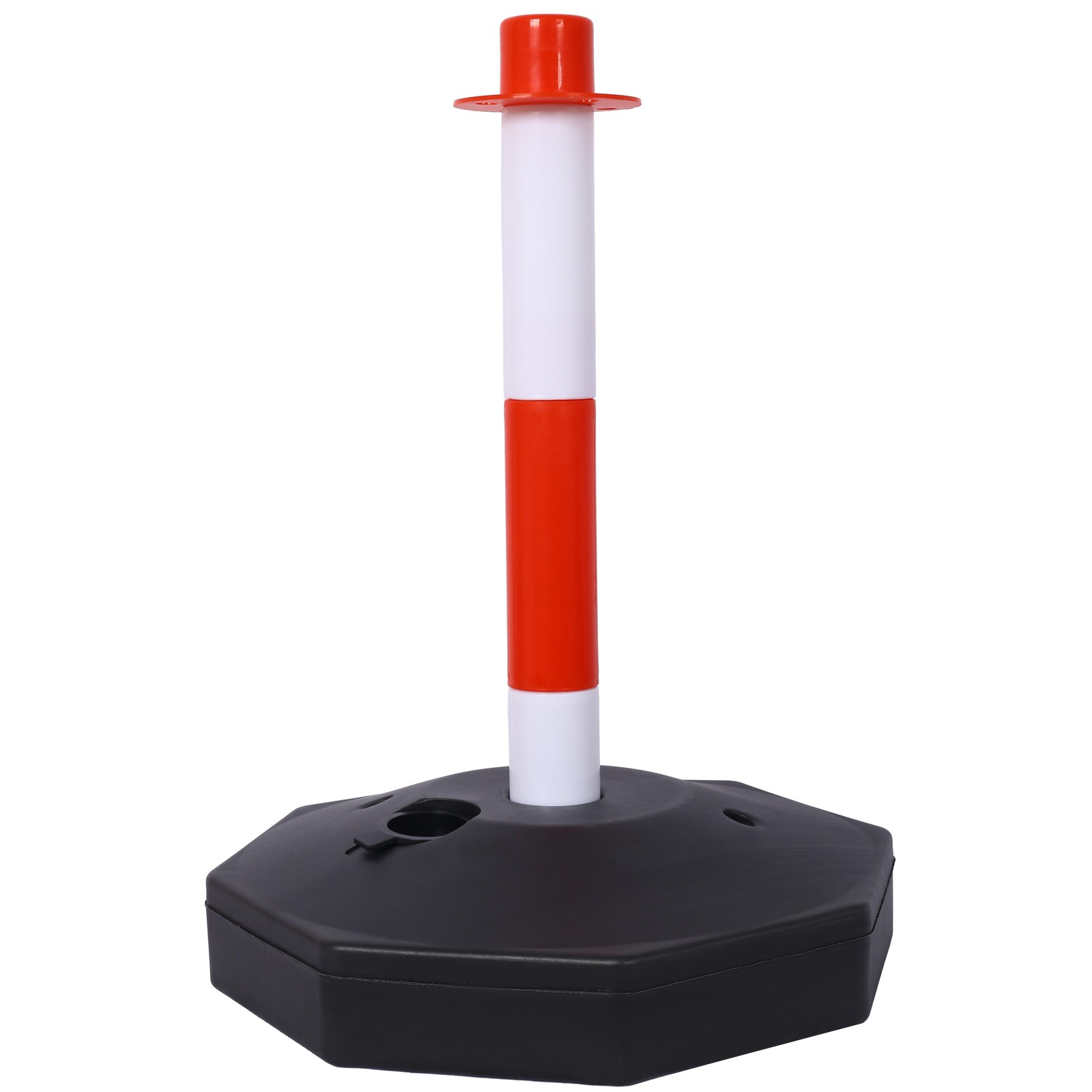 Adjustable Traffic Delineator Post Cones 4 Pack Traffic Safety Delineator