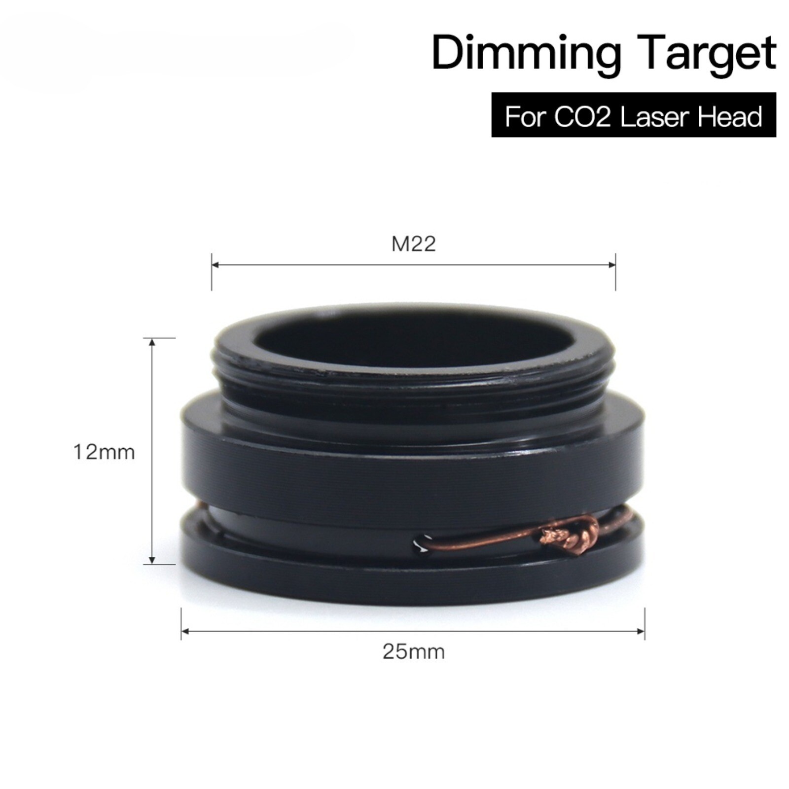 CO2 Laser Head Alignment Target & Tool for Corrects Laser Beam Misalignment