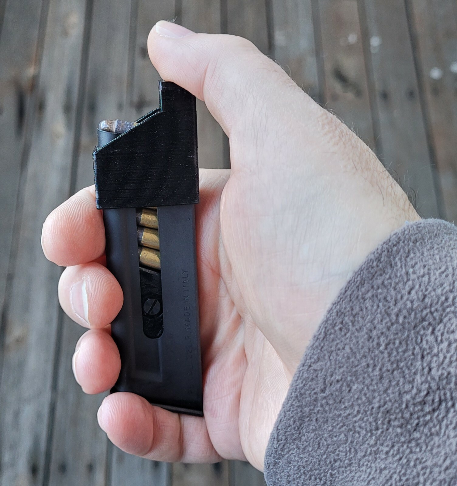 Thumb Saver magazine Loader for Beretta 21 Bobcat .22 LR