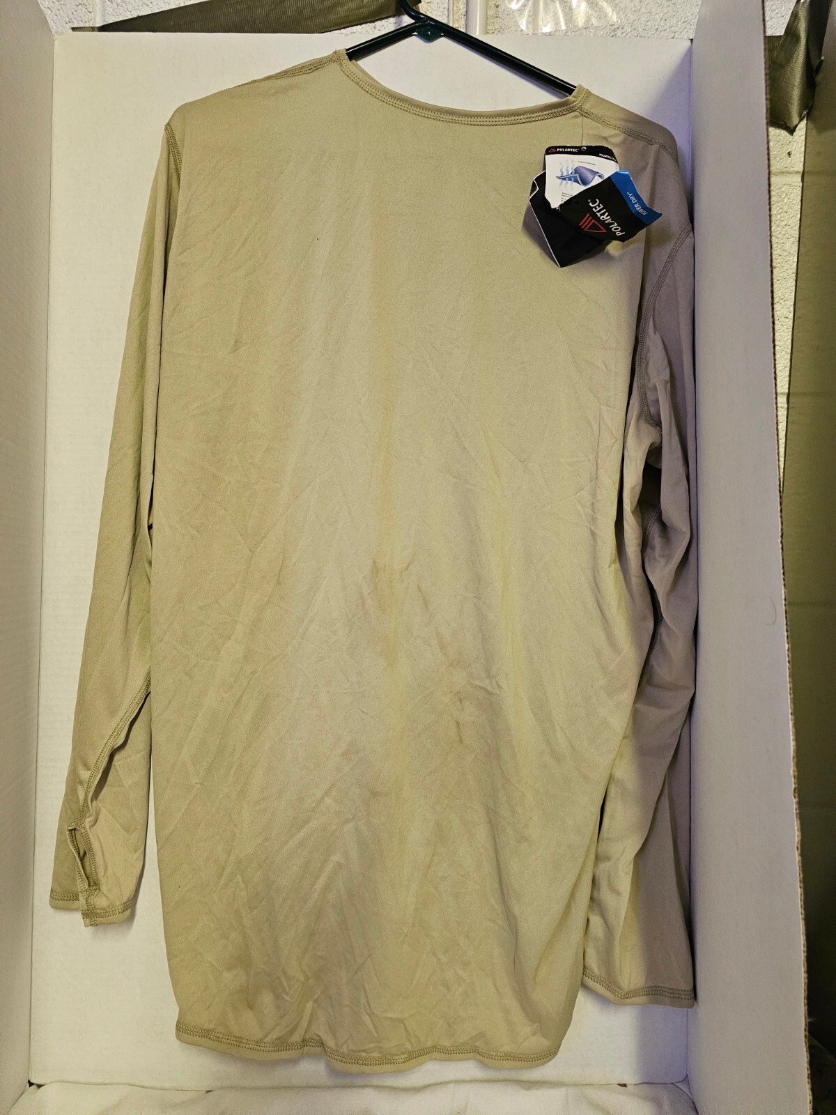Undershirt Light Weight BAIGE Silky  Cold Weather Gen III SIZE LARGE-REGULAR