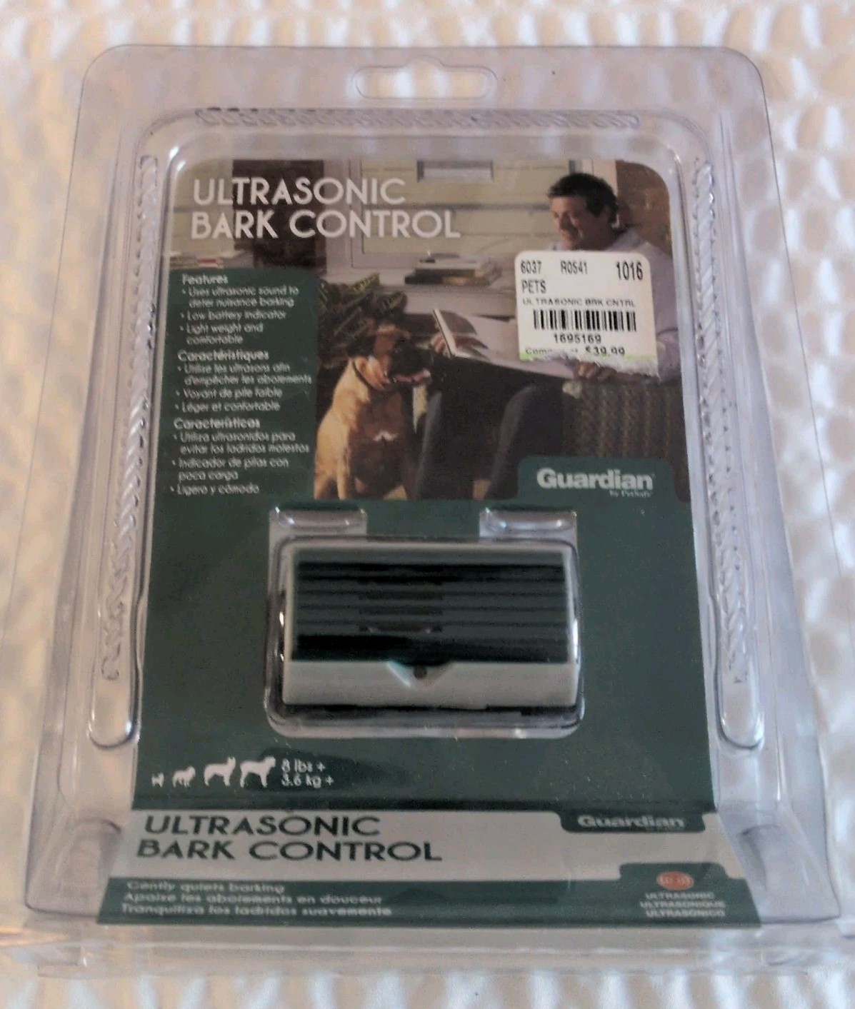 Guardian Ultrasonic Bark Control Dog Collar GBC11-13926 (Gently Quiets Barking)