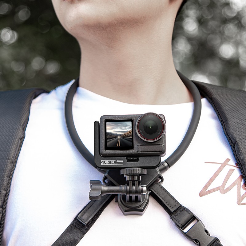 1PCS For DJI ACTION 5Pro/4/3 Camera Expansion Bracket L-Shape Vlog Adapter