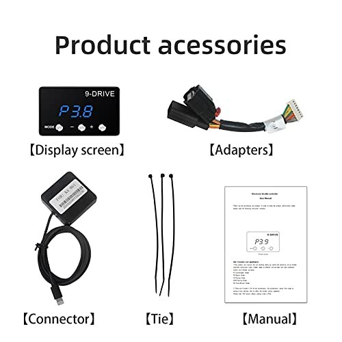 Throttle Response Controller - 9 Drive Modes Smart Racing Accelerator for Ford &